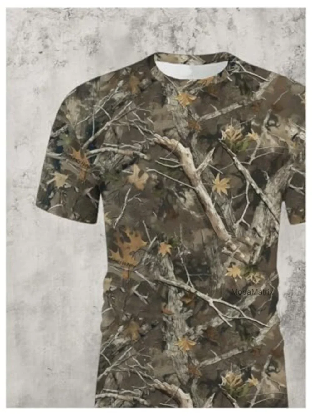 Matching Camo T-Shirt and Jogger Set